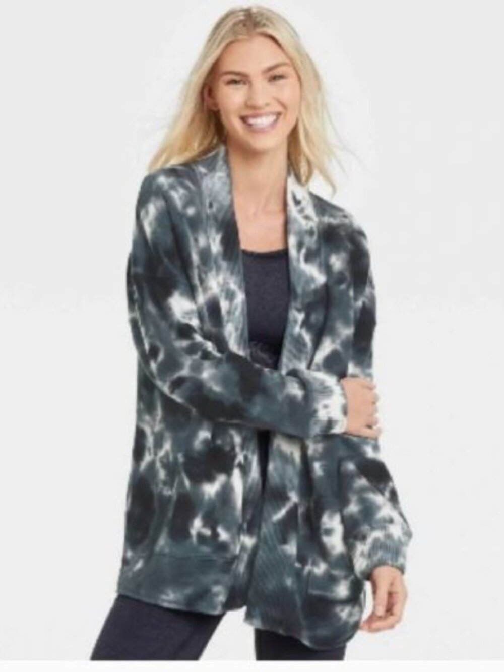 Joy Lab Cozy 100% Cotton French Terry Cardigan Size XL